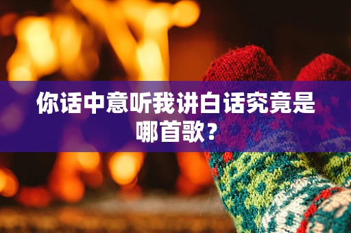 你话中意听我讲白话究竟是哪首歌？